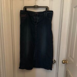 U.S. Polo Assn. Blue Denim Skirt